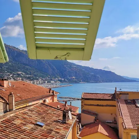 Au Nid D'Azur, Heart Of Iconic Old Town With Sea View Apartament